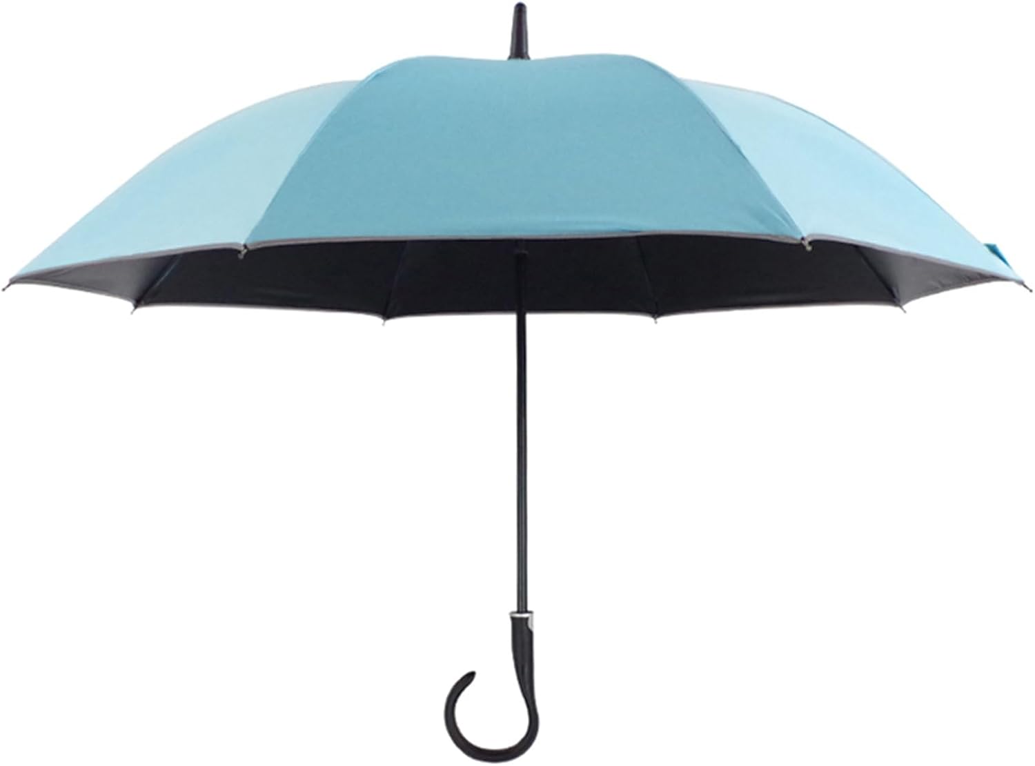 Umbrella，umbrellas for rain，travel umbrella，sun umbrella，Classic Stick Umbrella Windproof Sun and Rain Proof Resistant Canopy Blocker with Large J Handle for Women Men