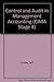Control and Audit in Management Accounting (Cima, Stage 4)