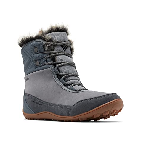 Columbia Women's Minx Shorty Leather, Titanium Grey Steel/Black, 7