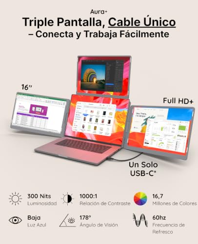 Image of Triple Go 16 inch Plus | Portable Monitor Extender