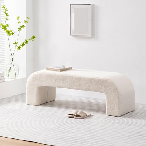 Banc avec assise en mousse confortable pour petits espaces
