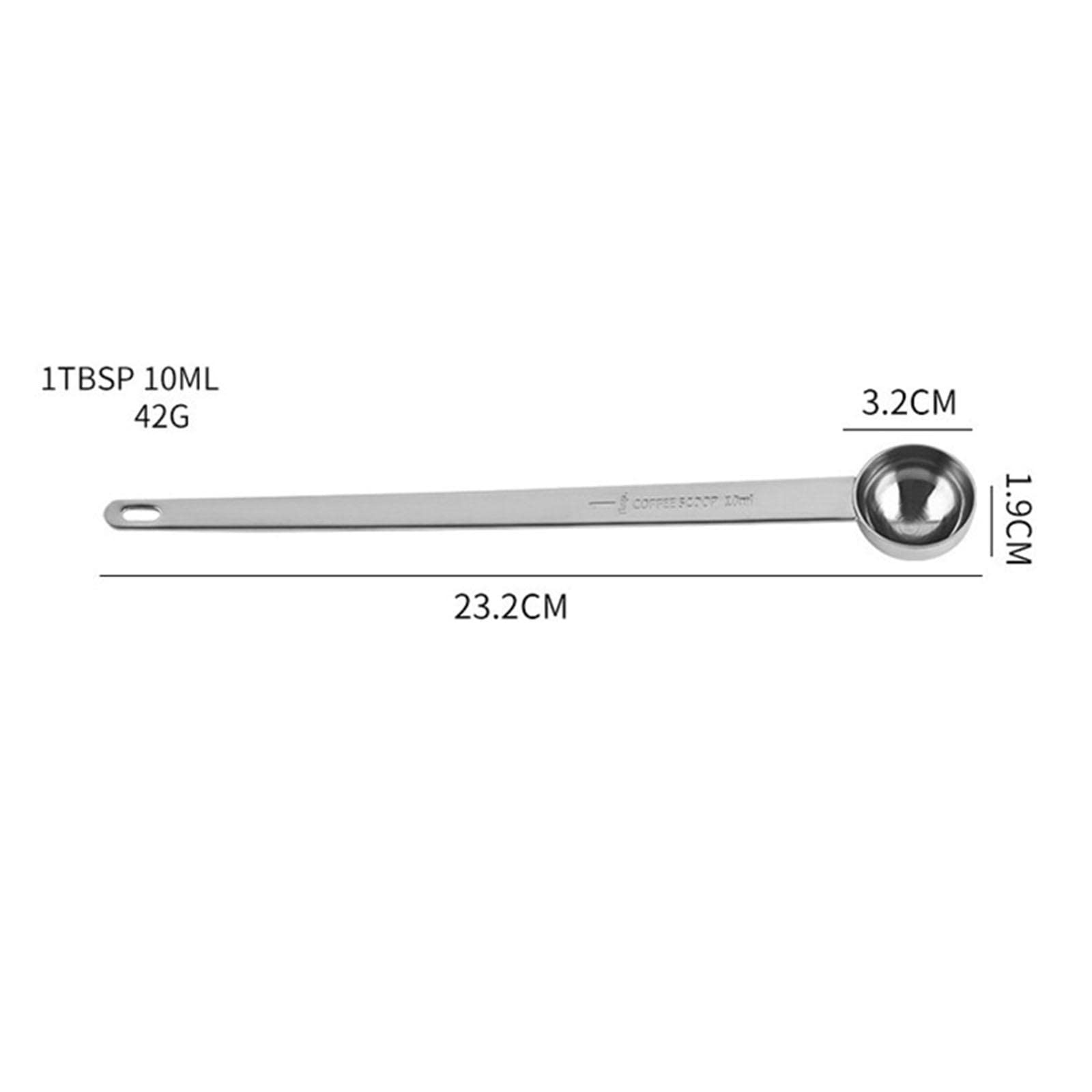 Lot de 10 cuillères à café doseuses en acier inoxydable pour fournitures de cuisine 10 ml