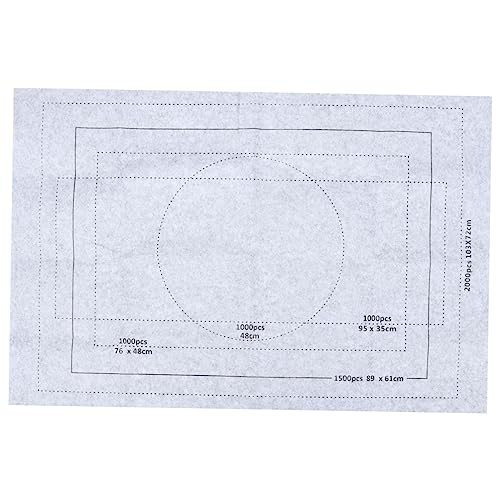 SUPVOX Puzzle Mats for Floor 80x118cm Portable Puzzle Board Felt Mat Roll-up Design