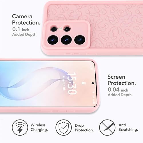 Image of Compatible with Samsung Galaxy S26 Ultra Case, Pink