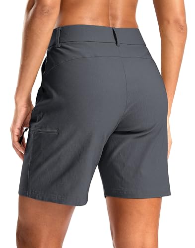 G Gradual Women's 7" Hiking Cargo Shorts Quick Dry Lightweight Golf Outdoor Work Summer Travel Shorts with Pockets2