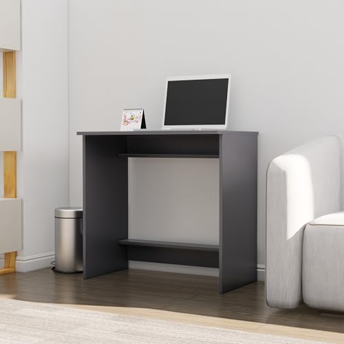 Image of Bniture Wooden Study Table for Home | Engineered Wood Laptop Study Table | Multi Purpose Office Desk for Laptop, Computer, Writing | Table for Study | Workstation Home & Office | Slate Grey