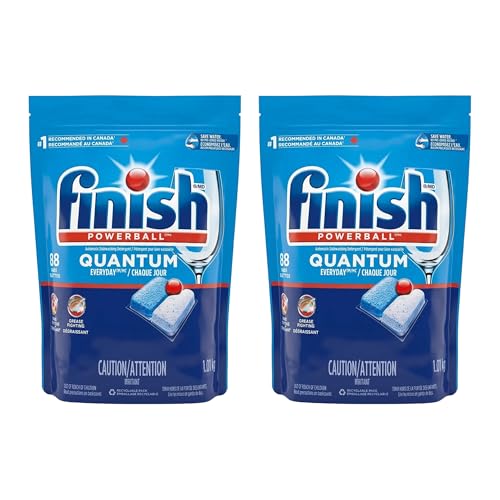 Finish Powerball Quantum Everyday Dishwasher Detergent Tablets, Mega Value Pack - 176 Count, 2.02 kg - image 2