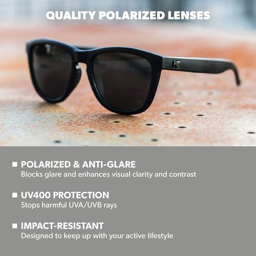 Image of Knockaround Square Polarized Sunglasses for Men & Women - UV400 Protection