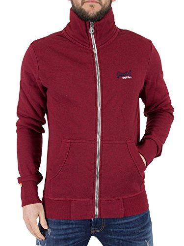 Superdry Orange Label Track Zip Top Felpa Uomo