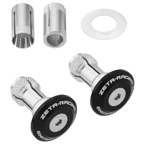 Zeta 29mm Bar End Plugs - Black