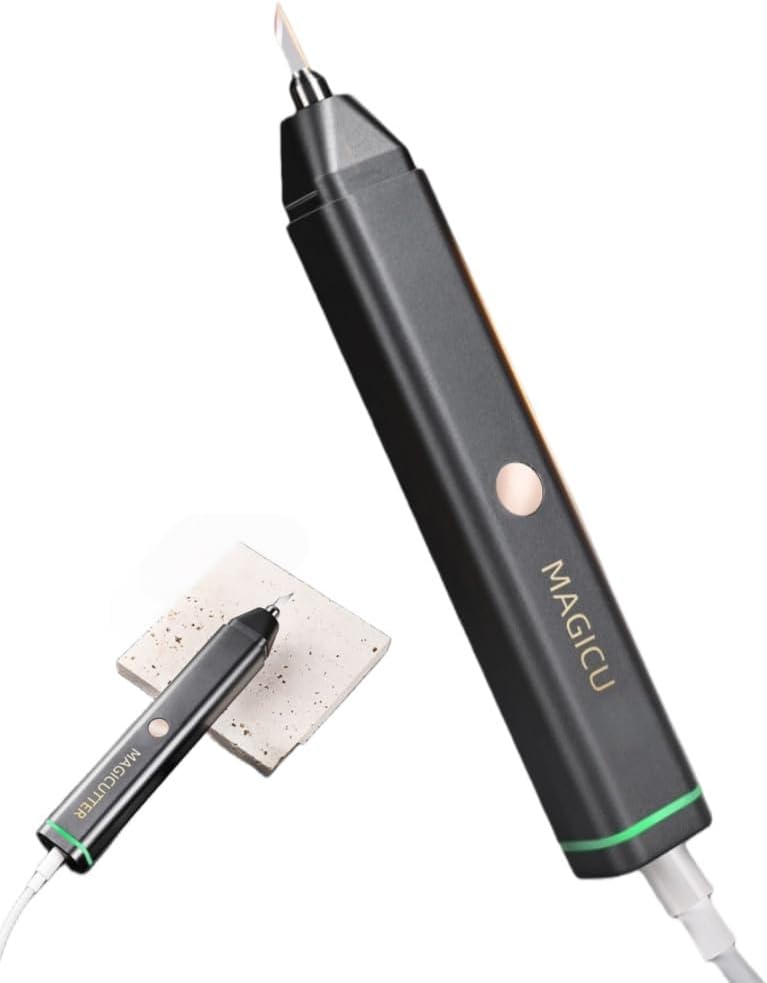 プラスチック、樹脂、カーボンファイバー、振動電動工具用のポータブルハンドヘルド超音波カッター、 レザー3DプリントプラスチックDIY