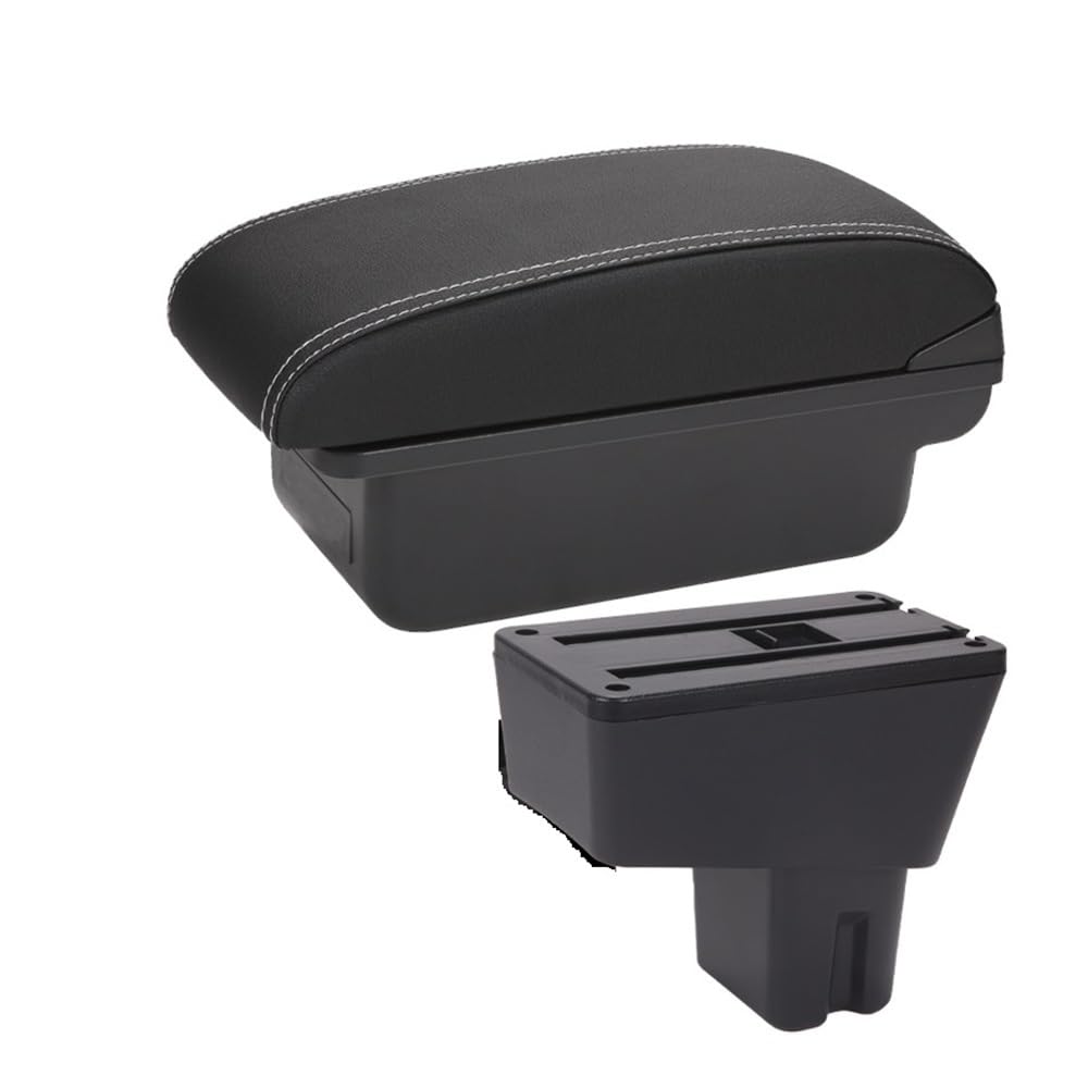 Aierdeyp C3 Black White Nousb Car Armrest Box For Citroen For C3 For C4
