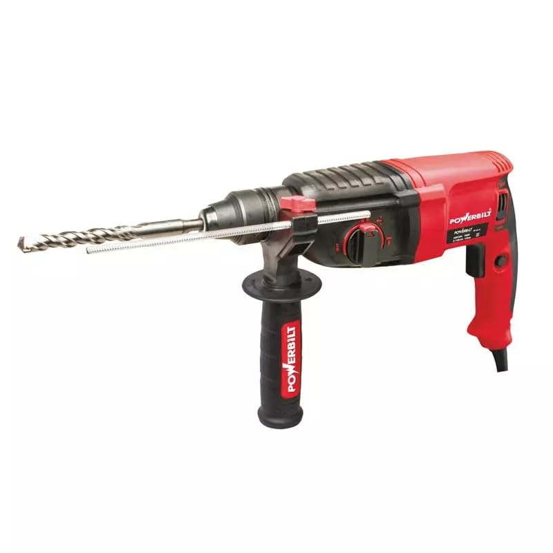 POWERBILT 26 mm 1600 W 1100-4200 RPM Electric Rotary Hammer, PBT