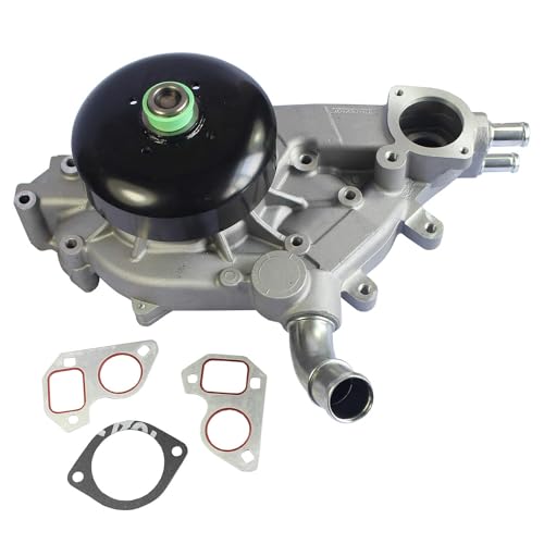 Water Pump With Gasket Replacement For Chevrolet GMC Tahoe Yukon 4.8L 5.3L 6.0L Vortec Replaces AW5087 AW5104 130-7340 130-7341 130-7320 WP-9409 T7052 45005 19195104 12456113