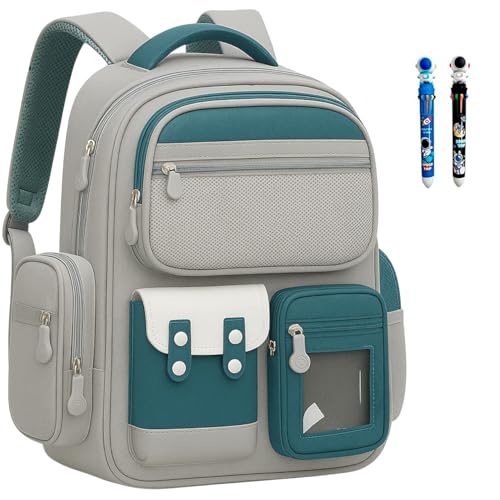 Mochila infantil escolar menino e menina refor?ada e resistente ortop?dica (CINZA)