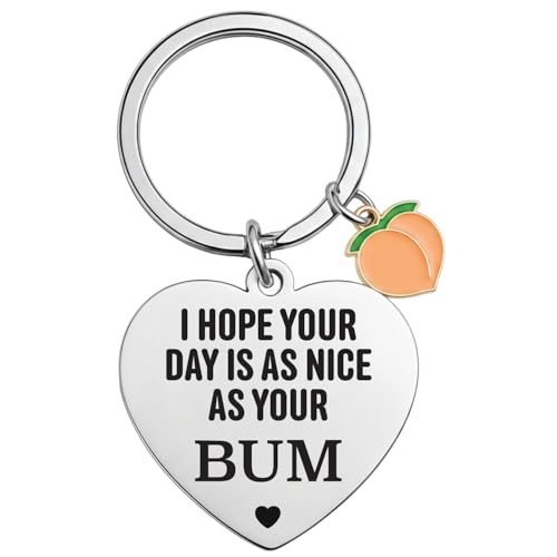 SC Products Funny Keyrings Birthday Gifts for Women | Novelty Keyring Gift for Girlfriend Gift for Wife for Valentines Day Christmas | I Love You Funny Gifts for Women Naughty Presents For Girlfriend
