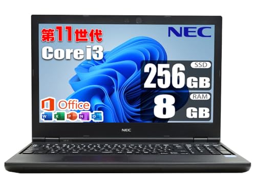 �y�����ςݕi�z ��11���� Core i3 1115G4 �ő� 4.10GHz / ������ 8GB / SSD 256GB / MS Office 2019 / Windows 11 / �e���L�[ Wi-Fi 15.6�C���` HD�t�� DVDROM �I�t�B