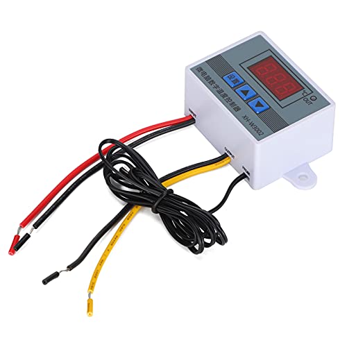 XH?3002 Digital Temperature Controller -50-110? Adjustable Thermostat Centigrade Display for Freezer Incubator Heating and Cooling[24V] Temperature Controllers