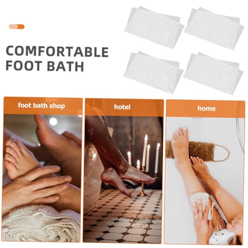 KOMBIUDA Foot Bath Liners para Masaje de Pies 80 Pcs miniatura 7