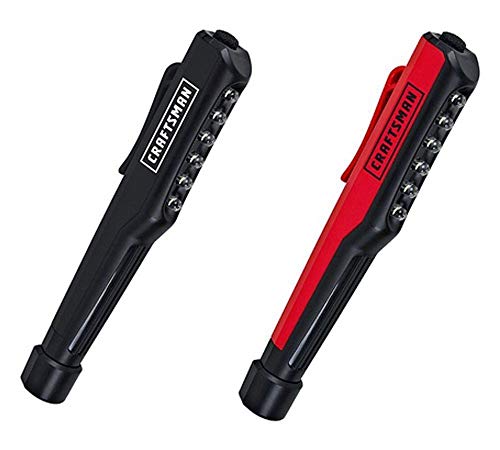 Craftsman Black & Red Pocket Led Light Combo Battery's Included