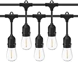 Lámpara de ahorro de energía de 15 my 15 enchufes de gancho: 15 lámparas LED de ahorro de energía y un cable de goma flexible de 15 m. La distancia entre las lámparas es de 90 cm y la vida útil de la cadena LED es más larga que la de las lámparas incandescentes o de tungsteno.