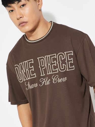 Image of Max URB N Men One Piece Print Oversized T-Shirt