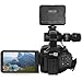 Minolta MN4KPRO 4K60FPS UHD 64 MP Autofocus Pro Camcorder Kit w/WiFi Bundle with 128GB Memory Card + Cleaning kit + Memory Card Wallet + USB Card Reader, SD/microSD