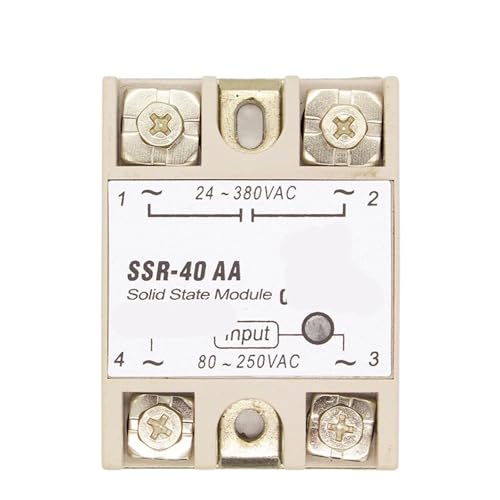 Module SSR-40AA relais statique avec isolation renforcée et base métal conductrice