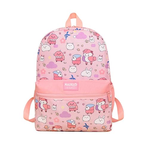 Sac à dos d'école imprimé dessin animé grande capacité RD1 pour garçons et filles