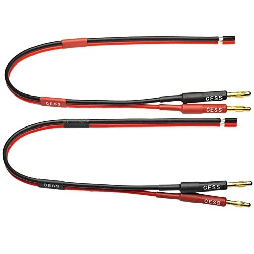 Câble adaptateur fiche banane vers fil nu pour connecter ampli et enceinte