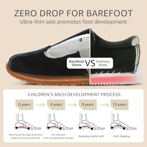 Baby Shoes Boys Girls Infant Toddler Sneakers Barefoot Wide Toe Box Walking Non-Slip Lightweight Comfortable First Walking Tennis Outdoor Activities4