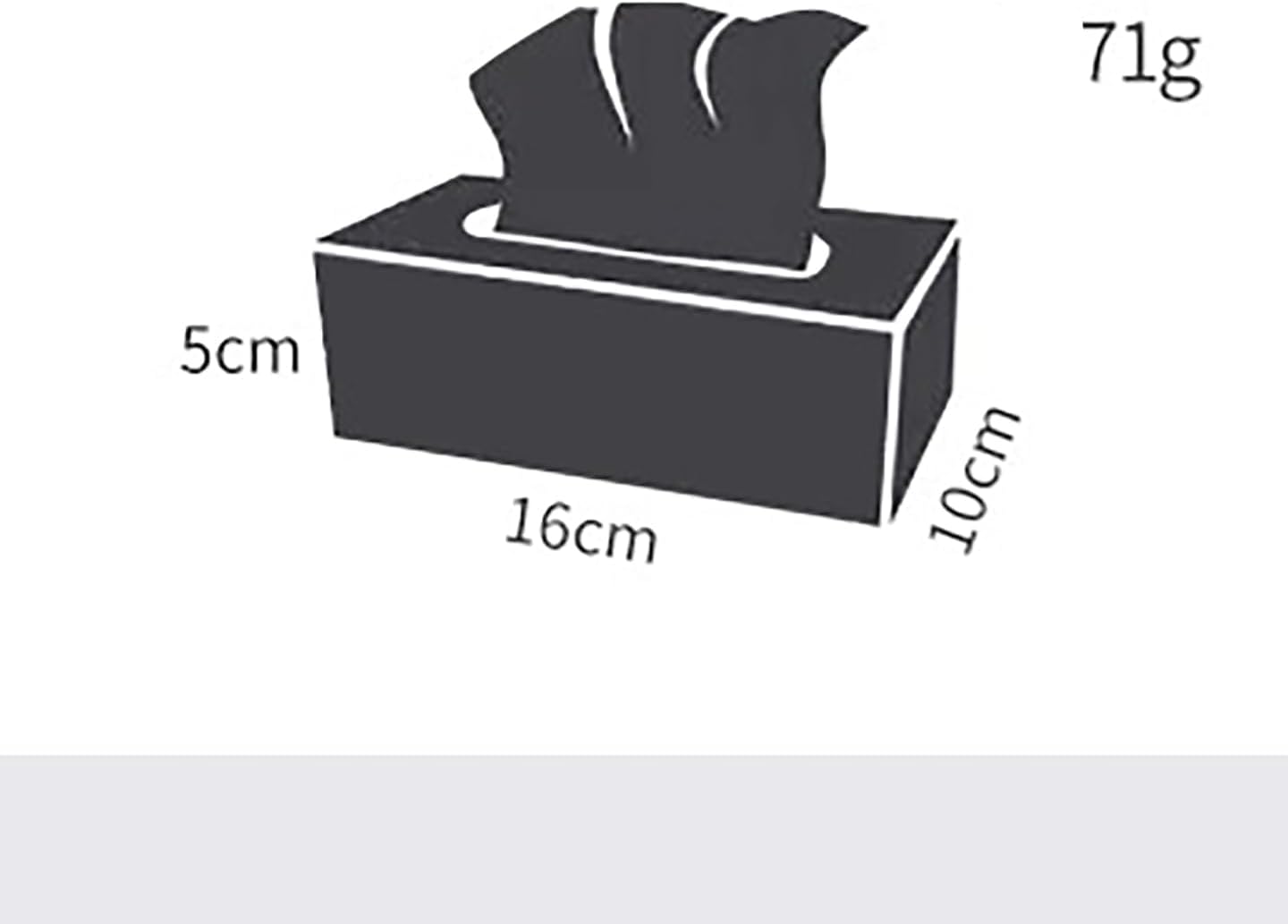 1個車用ティッシュホルダー適合マセラティ クアトロポルテ VI SQ4,持ち運びが簡単で、コンパクト、ポータブル、耐摩耗性、耐久性、