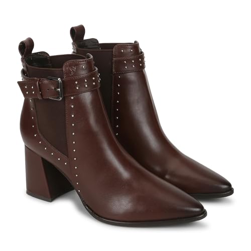 Image of YOHO Women Comfortable Boots Collection | Extra Cushioned Foot Bed And Skin Friendly Ankle Boot With Heels | Trendy, Stylish, Casual Boots | Winter, Snow And Holiday Outings