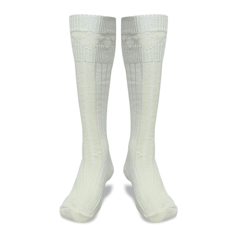 – Mens Kilt Socks Traditional Scottish Highland Wear Wool Kilt Hose Casual Wedding Sports Leg Warmers