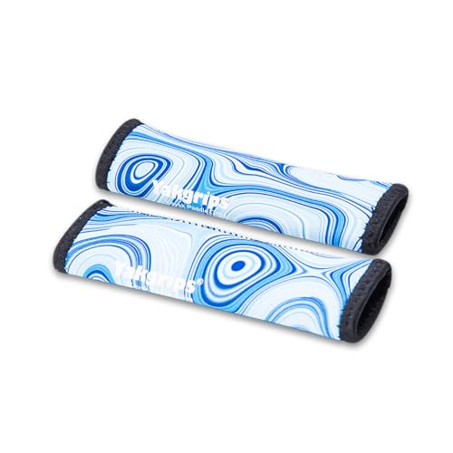 Yakgrips Takeapart Kayak Paddle Grips, No-Slip, Prevents Blisters (Blue Wave) - Cascade Creek