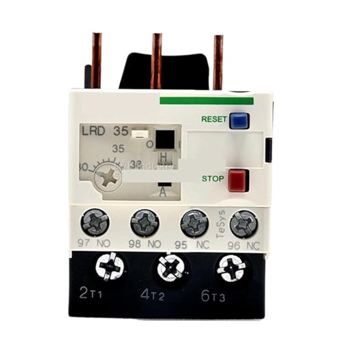 Relais de surcharge thermique LRD35C protégeant contre la surchauffe moteur 30-38A