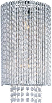 ET2 Spiral-2 Light Wall Sconce in Mediterranean Style-7.5 Inches Wide by 15 inches high