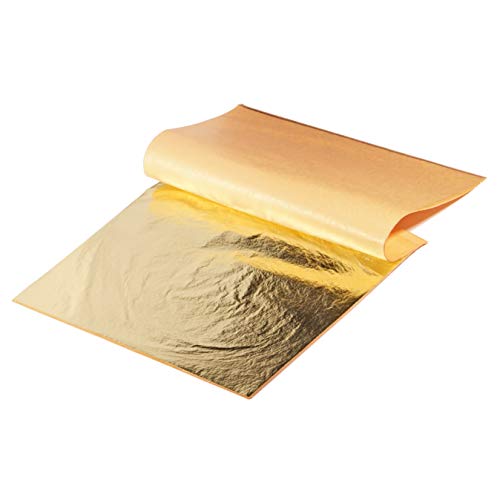 Imitation Gold Leaf (4 Booklets/100 Sheets/Loose Type 5½