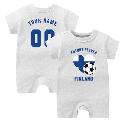 Custom Baby Jersey Future Player National Team Soccer Clothes Personalized Name Number for Boy Girl Gifts