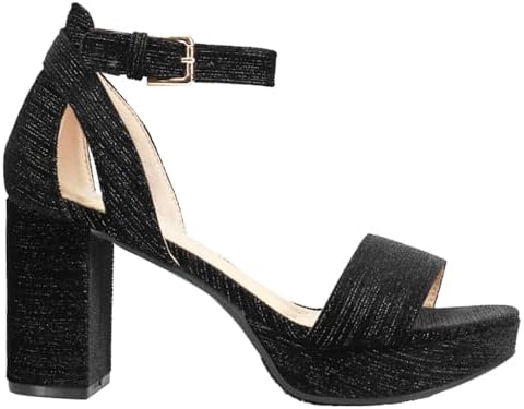 CL by Chinese Laundry Women's GAILY Velvet Sandal, Black, 7.5 | Image 2
