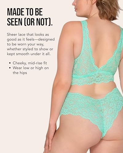 Image of Smart & Sexy womens Signature Lace Cheeky Panty