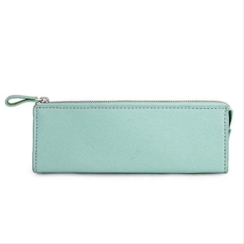 Preisvergleich Produktbild PU kreatives Briefpapier Federmäppchen Aufbewahrungstasche Lederspeicher