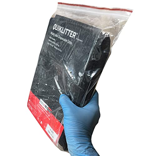 The Original Rescue Essentials Brand Quiklitter, Black Nylon Handles, Non-Woven Fabric, 500 Lb Rated, Low Cost, Disposable For Patient Transfer, Casualty Evacuation #TOP5