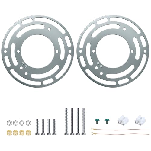 Universal Lighting Fixture Mounting Bracket Kit, 4 Inches Heavy Duty