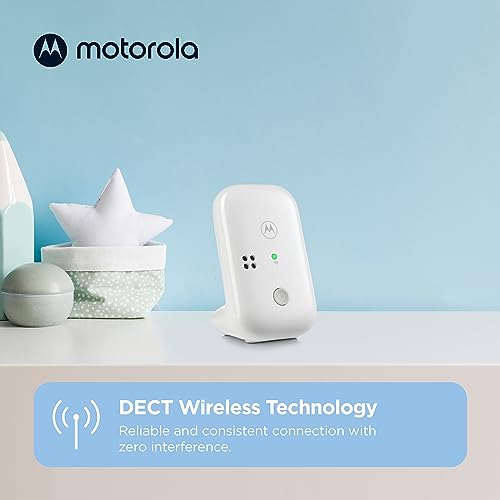 Motorola PIP10 Audio Baby Monitor — 1000ft No-Wi-Fi Nursery Unit — view 6