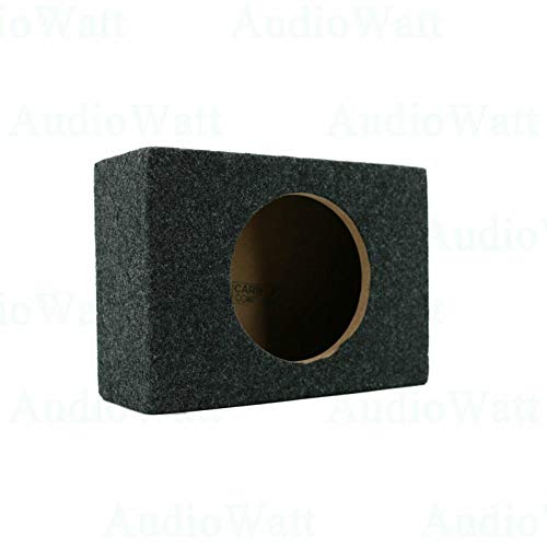 2X Audiotek Ca-65Cb 6.5- Inch Vented Speaker Box Enclosure Carpet Texture Terminal Cup Product For Great Audio Medium-Density Fibreboard Sturdy Construction -Pair #TOP7