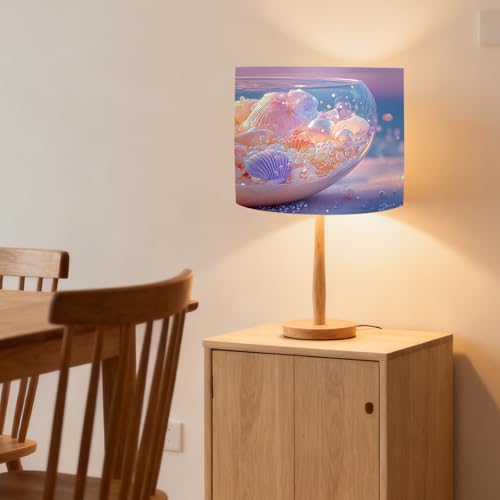 Image of Nuxovilar Lamp Shades Set of 2, 13 inch Top x 13 inch Bottom x 10 inch High (Spider)