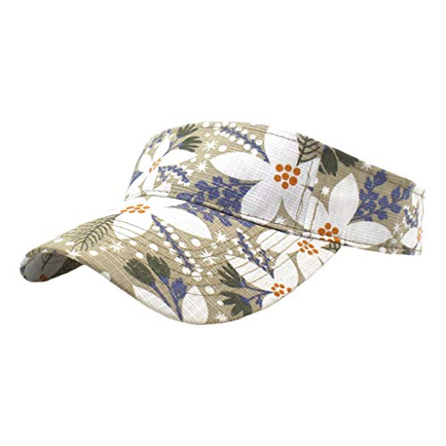 SUSHUN Unisex Deportes Vacío Top Gorra de béisbol Boho Floral Hojas Tropicales Sombrero 5 Cover