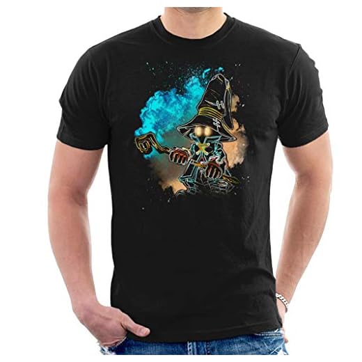 Soul of The Black Mage Vivi Final Fantasy IX t-shirt för män