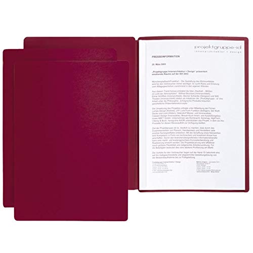 Preisvergleich Produktbild Pagna 22008-01 Präsentationsmappe Star, 2-teilig, rot